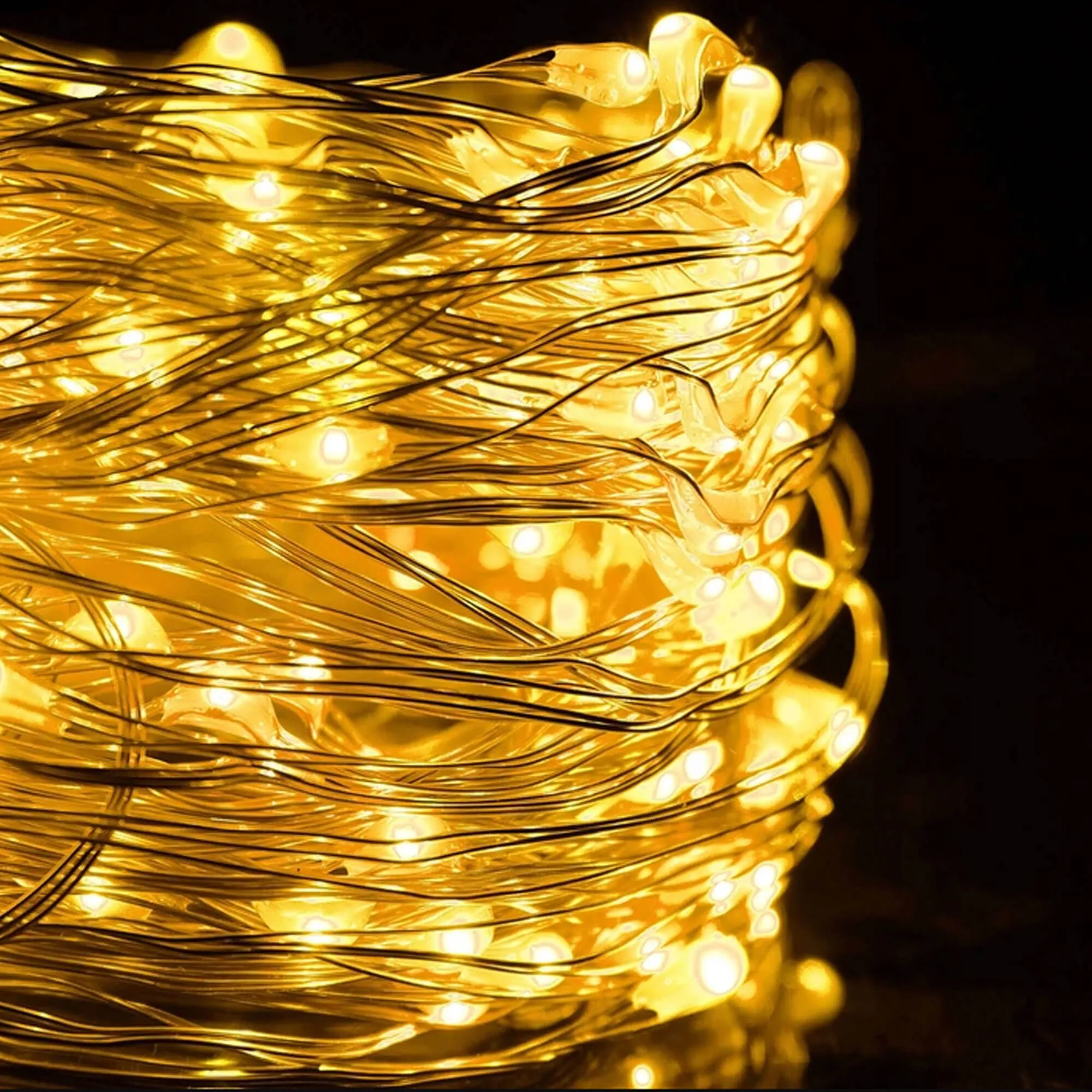 led božićne lampice 480 dioda, toplo bijela - slika 12
