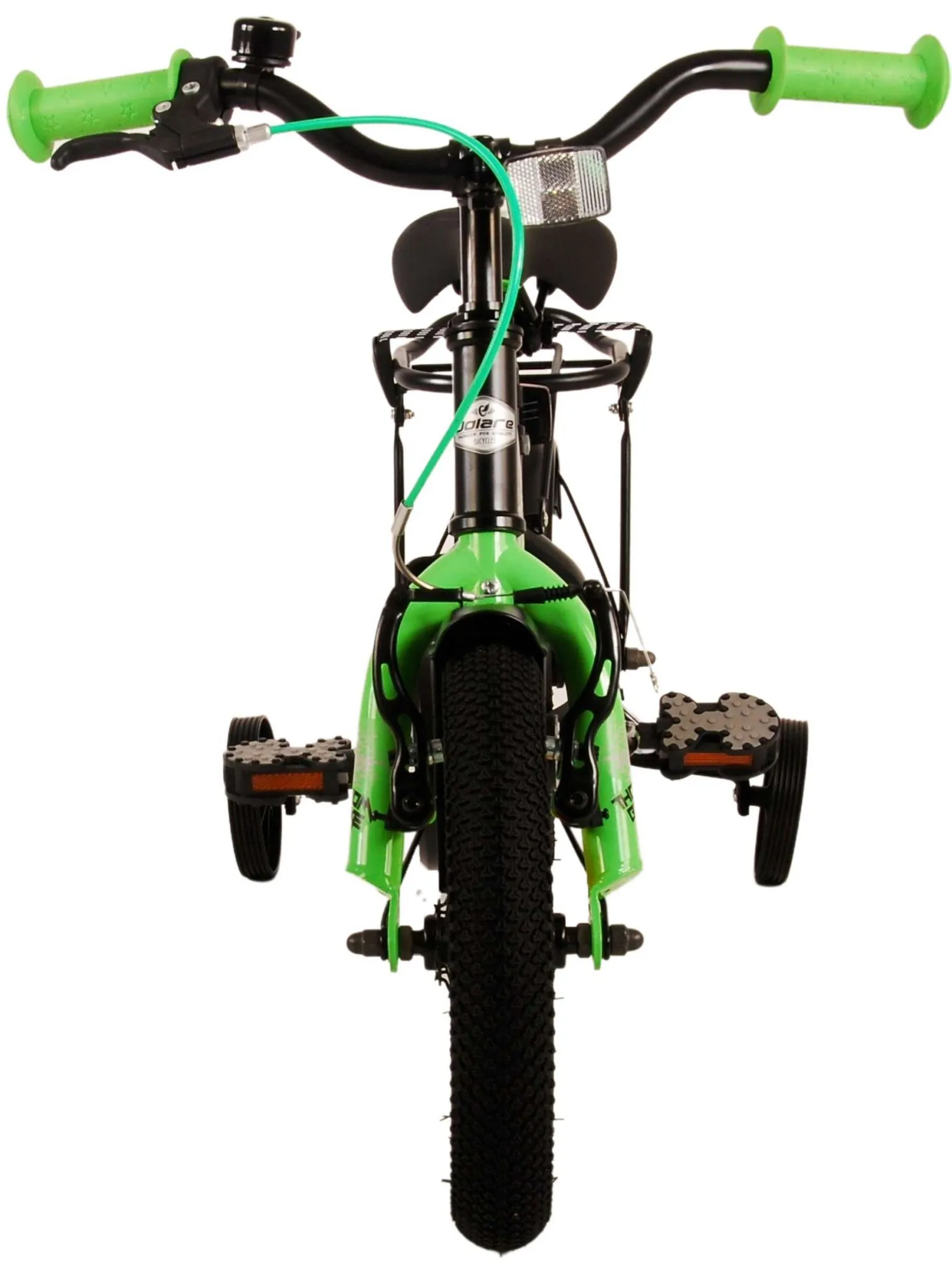 volare dječji bicikl thombike 12" crno-zeleni - slika 10