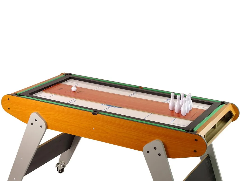 set stolnih igara 8u1 smeđi - slika 8