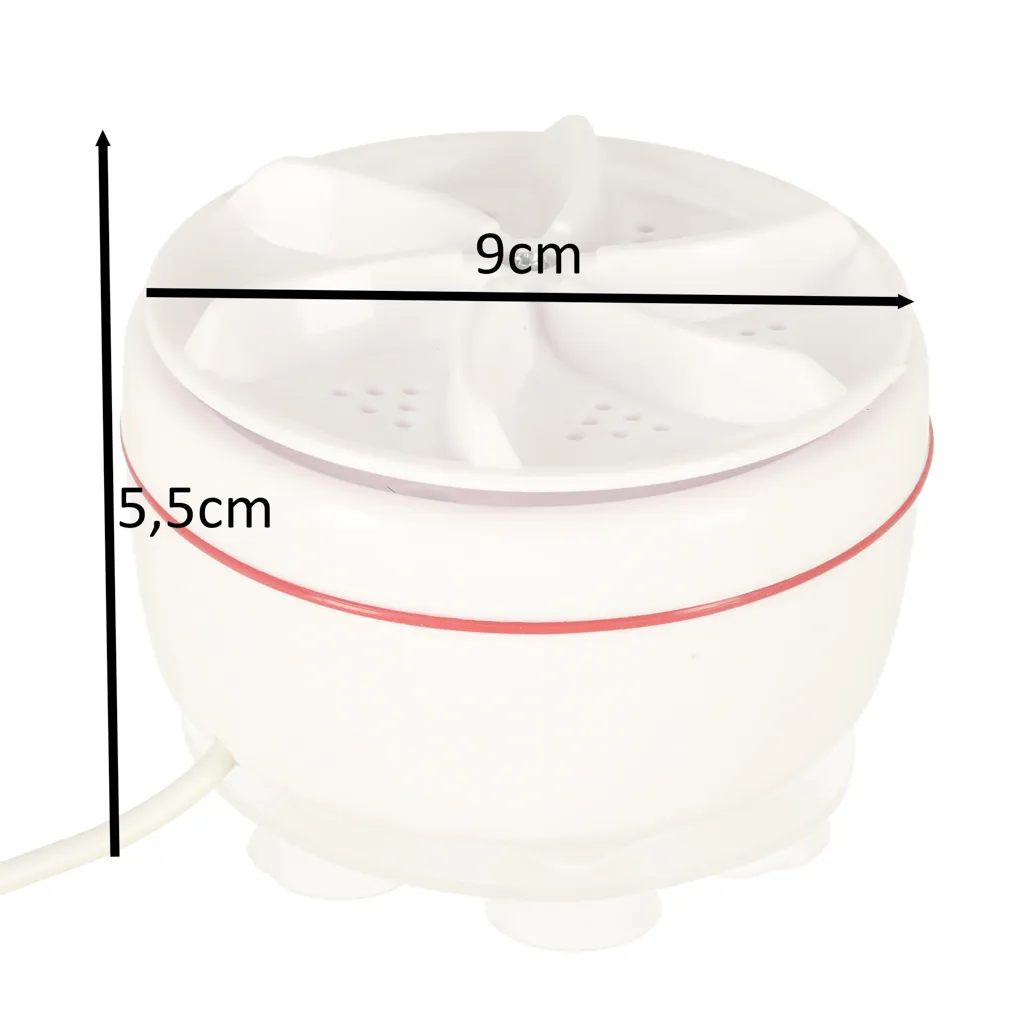 prijenosna mini perilica rublja 5l usb - slika 9