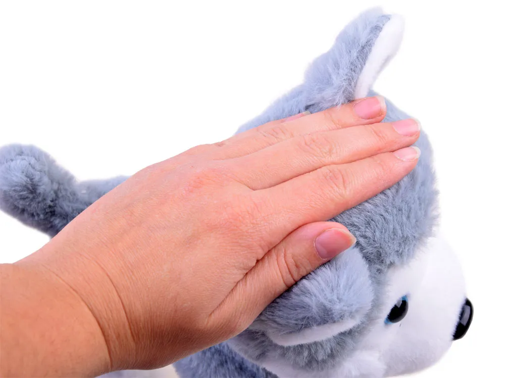 plišani husky koji reagira na dodir - slika 8
