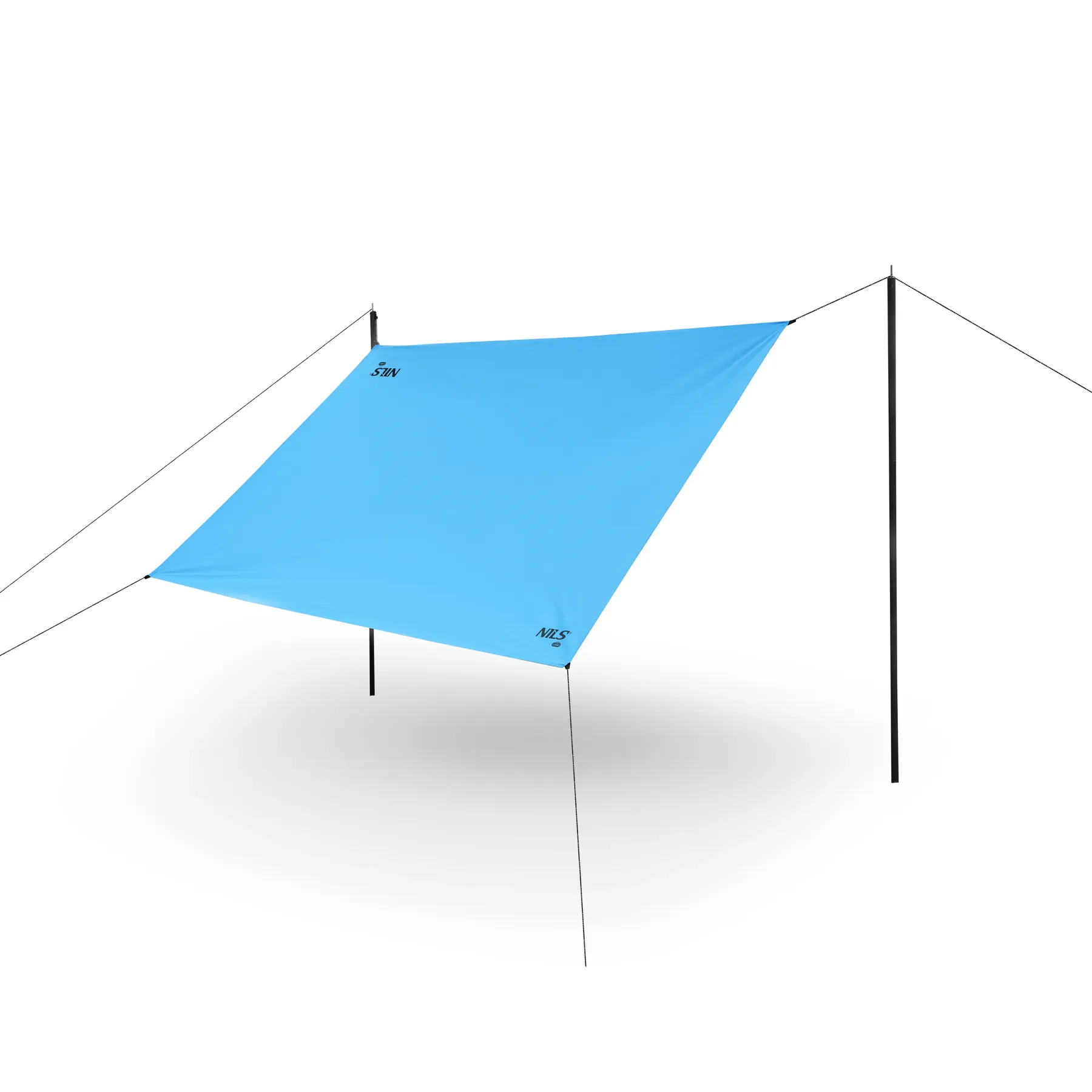 Cerada za kampiranje 230x140 cm plava nils camp - Pribislavec
