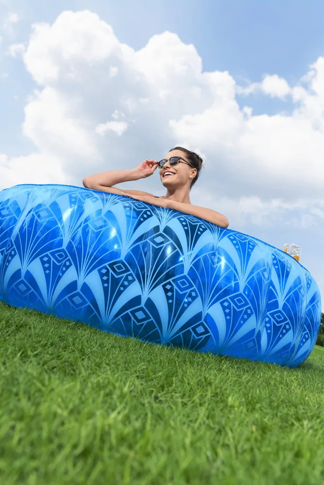 bazen na napuhavanje 168 x 53 cm plavi bestway 54479 - slika 7