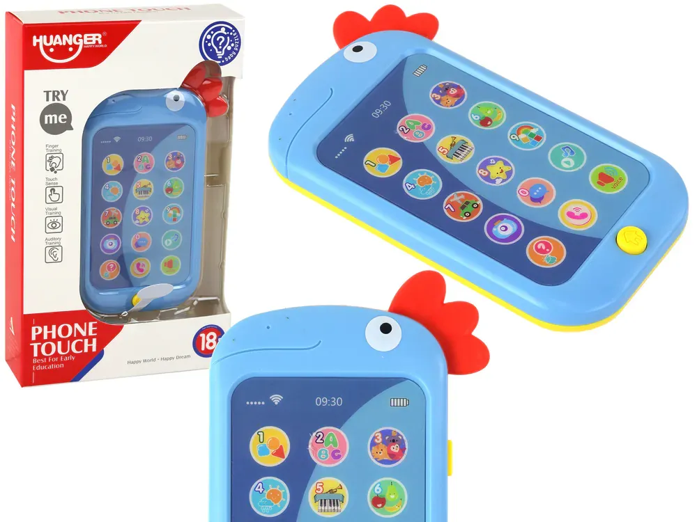edukativni telefon za učenje engleskog jezika plava koka - slika 2