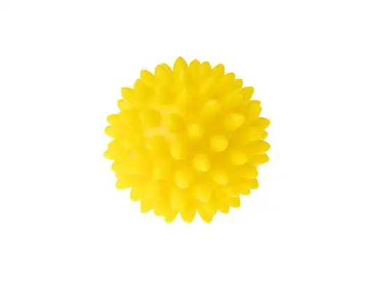 tullo šiljasta masažna loptica 5,4cm žuta - slika 2