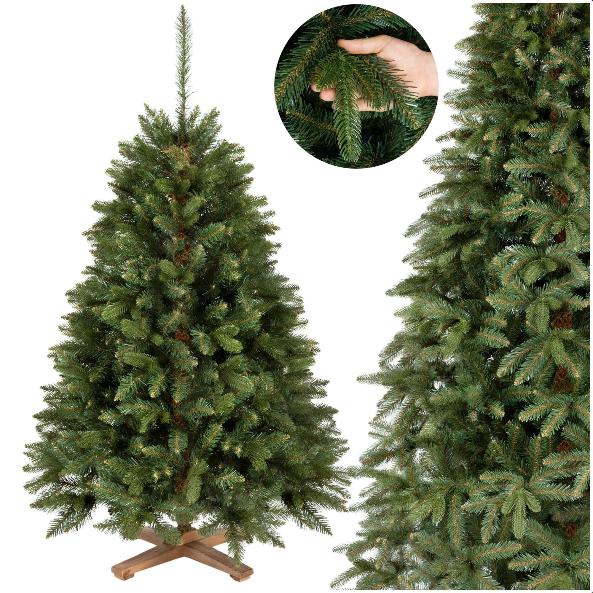 royal trees umjetno božićno drvce – sibirska jela pe premium 150 cm - slika 8