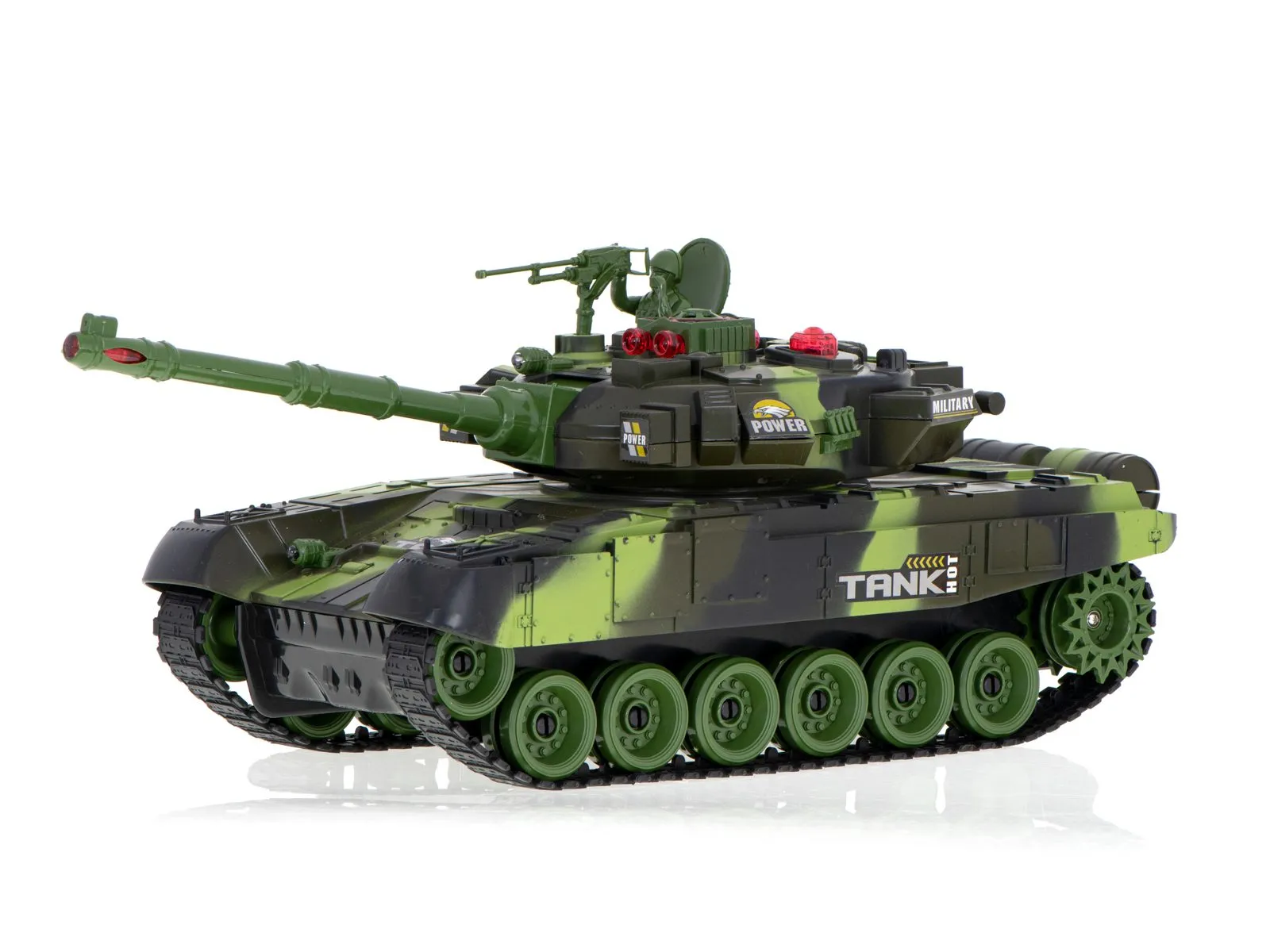 rc ratni tenk na daljinski 9993 2.4 ghz šumska kamuflaža - slika 5