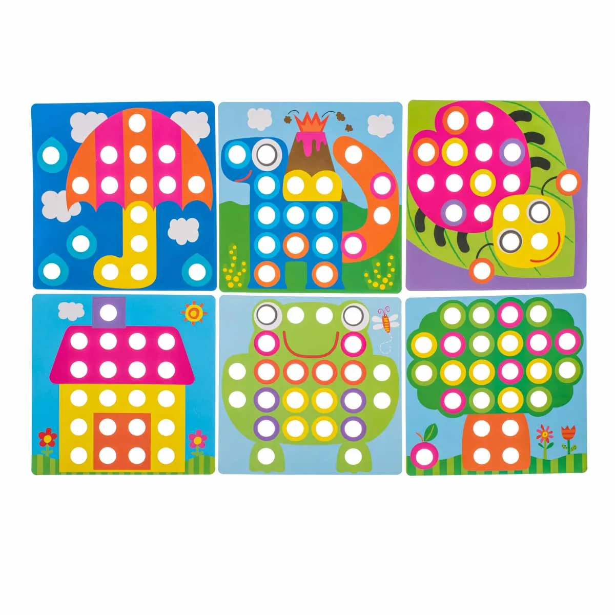 edukativne puzzle mozaik 57 elemenata - slika 6