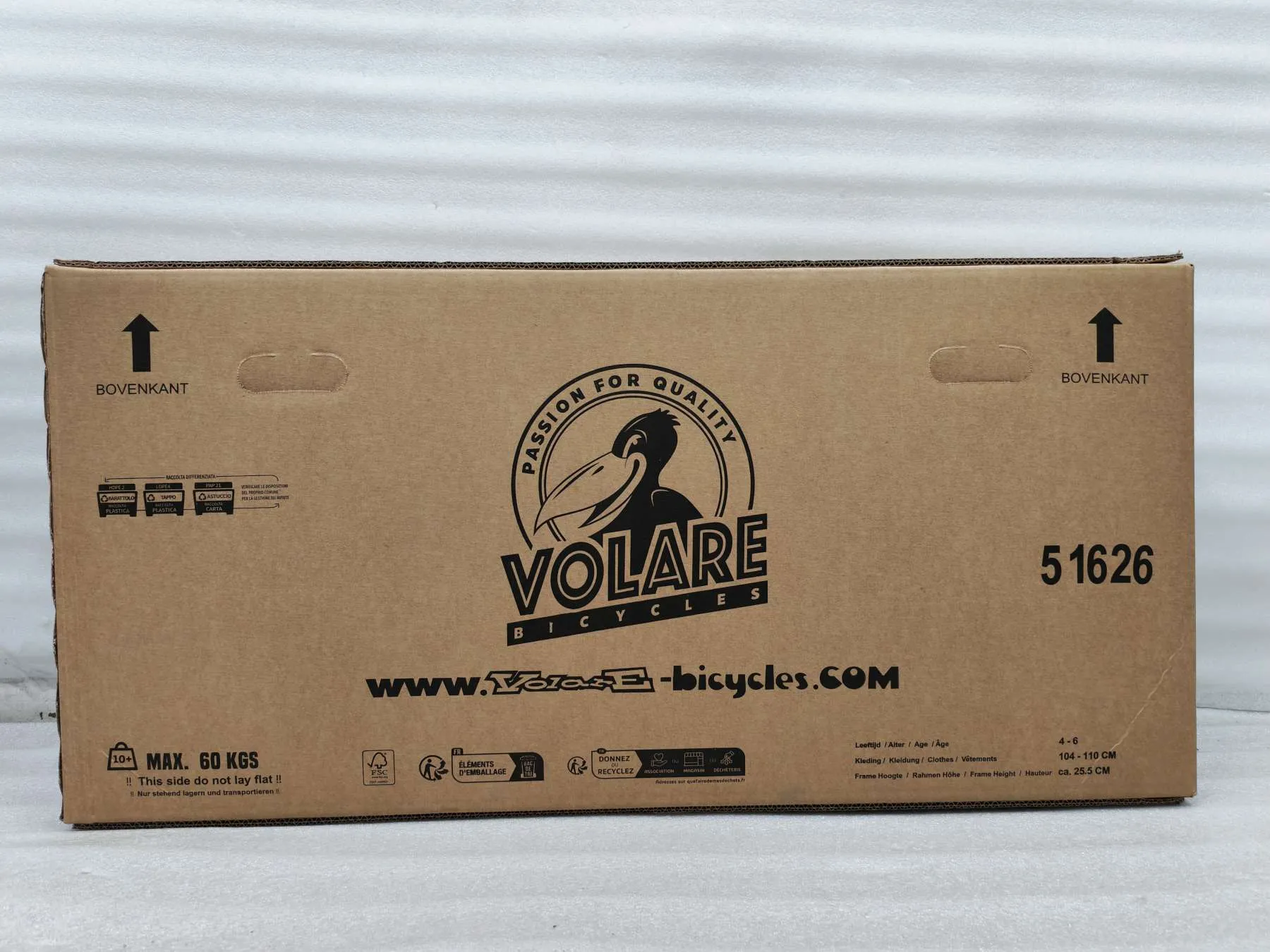 volare dječji bicikl strike 16″ crno-narančaste boje - slika 12