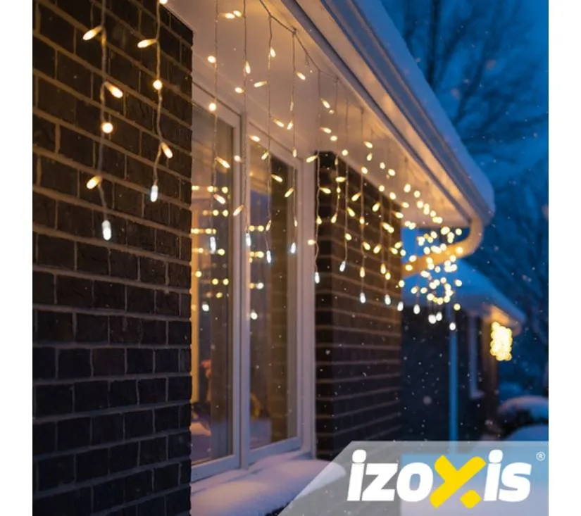 izoxis 100 led božićna svijetla – 4 m toplo bijela - slika 5