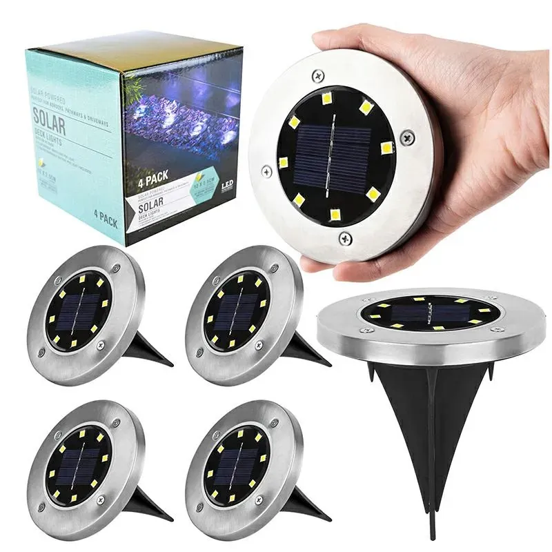 solarne vrtne lampe 4 kom. - slika 2
