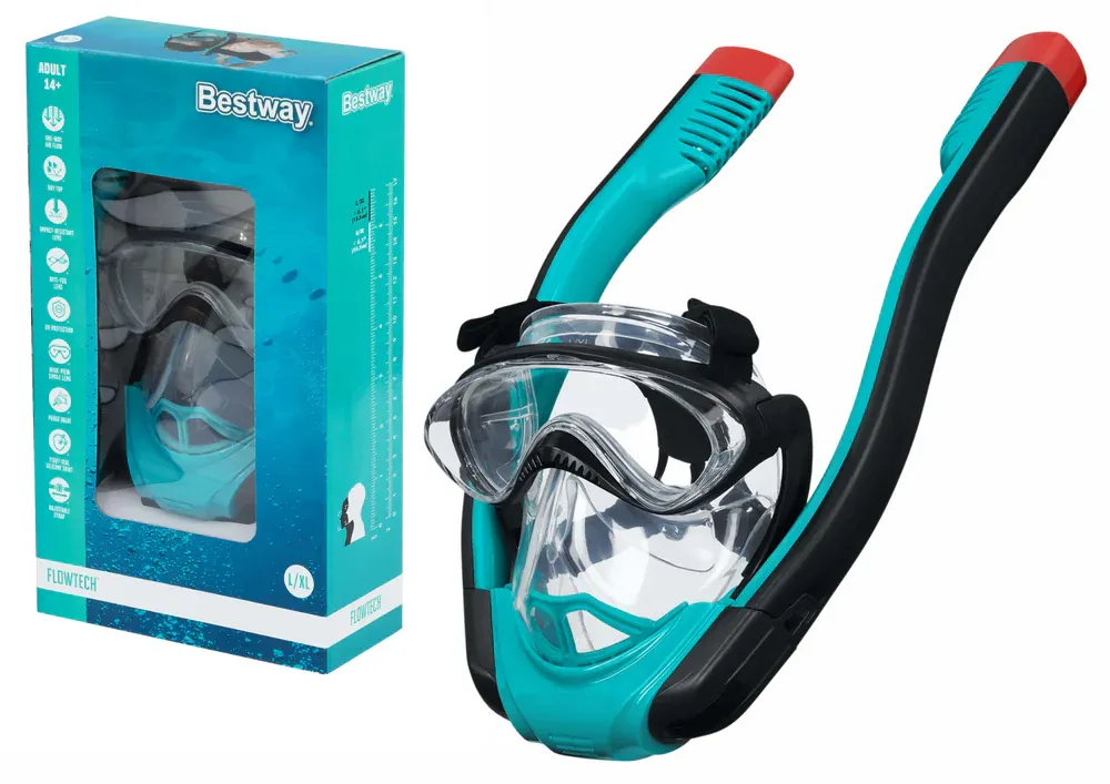 bestway maska za ronjenje preko cijelog lica l/xl - slika 2