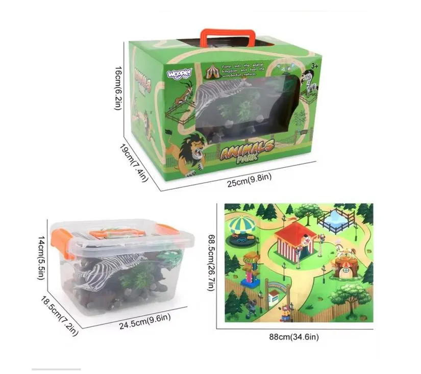 woopie set figurica " divlje životinje " 24 el. - slika 8
