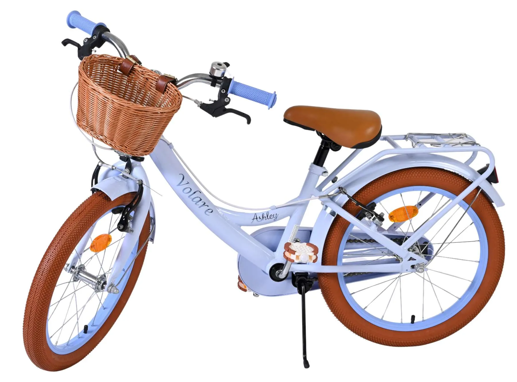 volare dječji bicikl 18″ ashley pastelno plave boje, dvije ručne kočnice - slika 9
