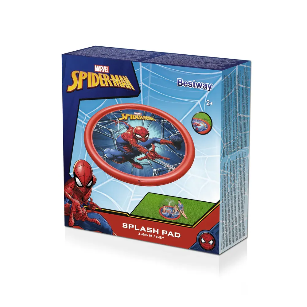bestway 98792 bazen fontana spider-man 165cm - slika 9
