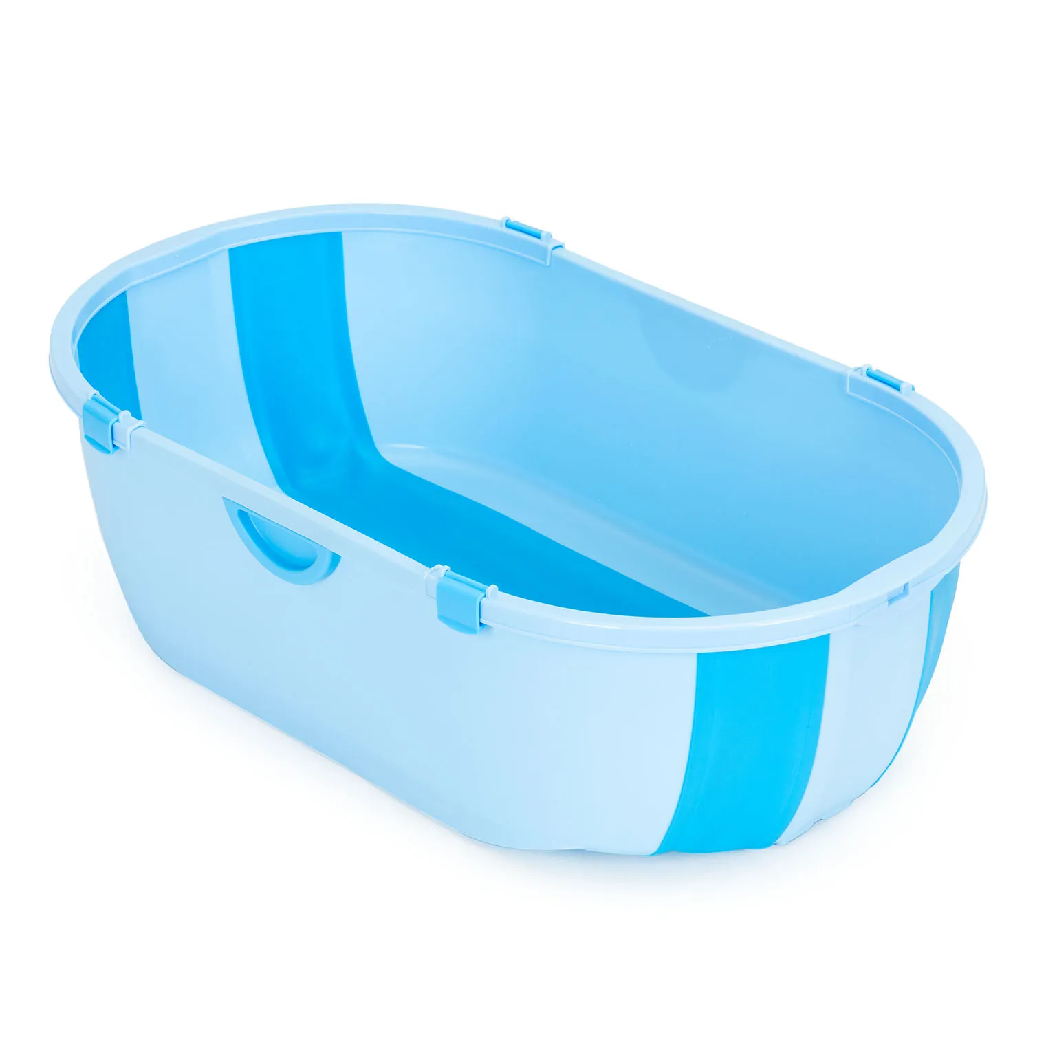 ecotoys sklopiva kada za bebe plava - slika 3