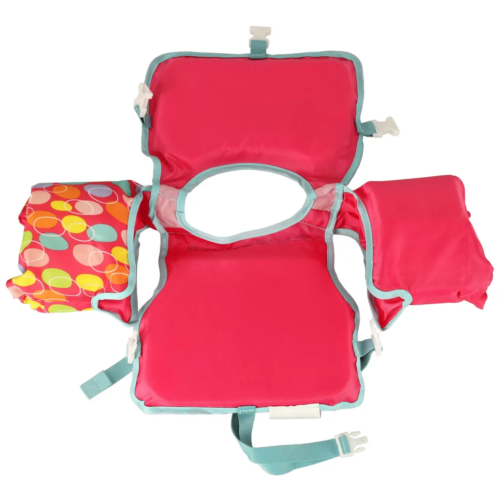 bestway prsluk za plivanje s rukavima roza 3-6 god 32174 - slika 6