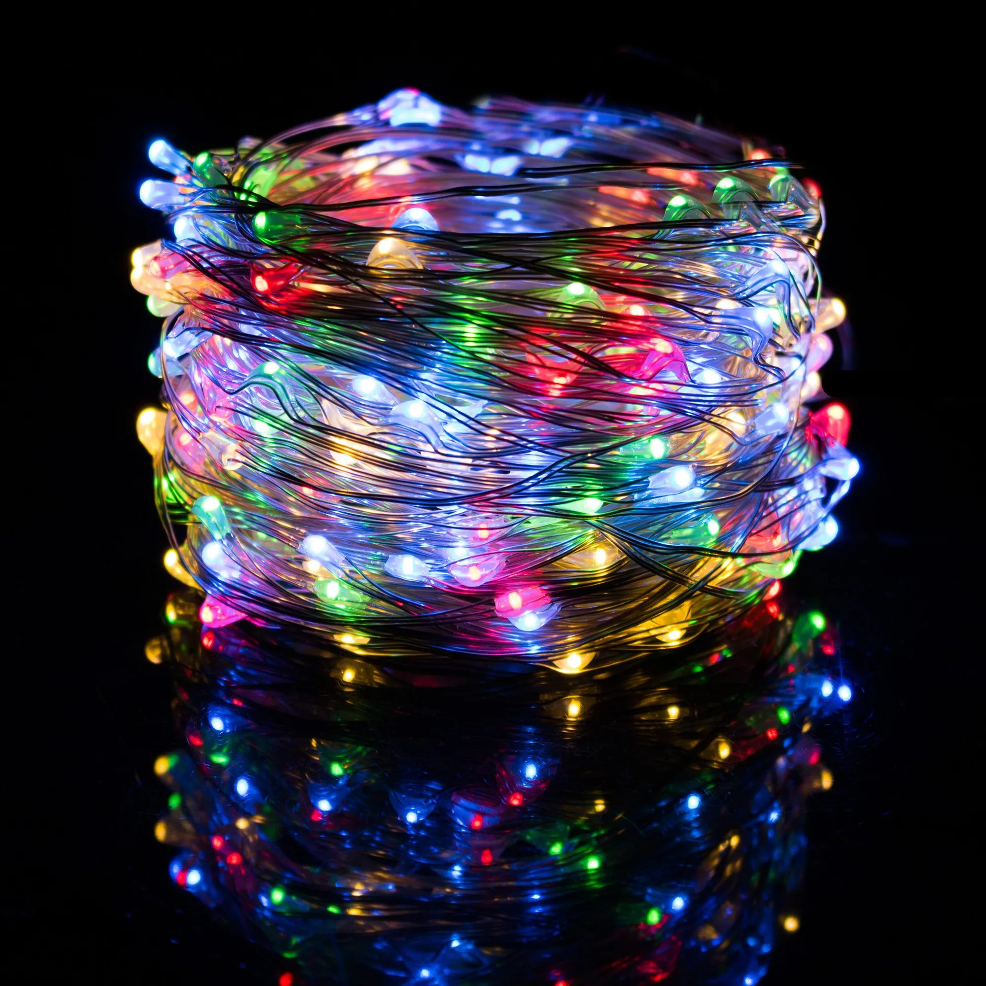 dekorativna led rasvjeta 100 led, višebojna - slika 10