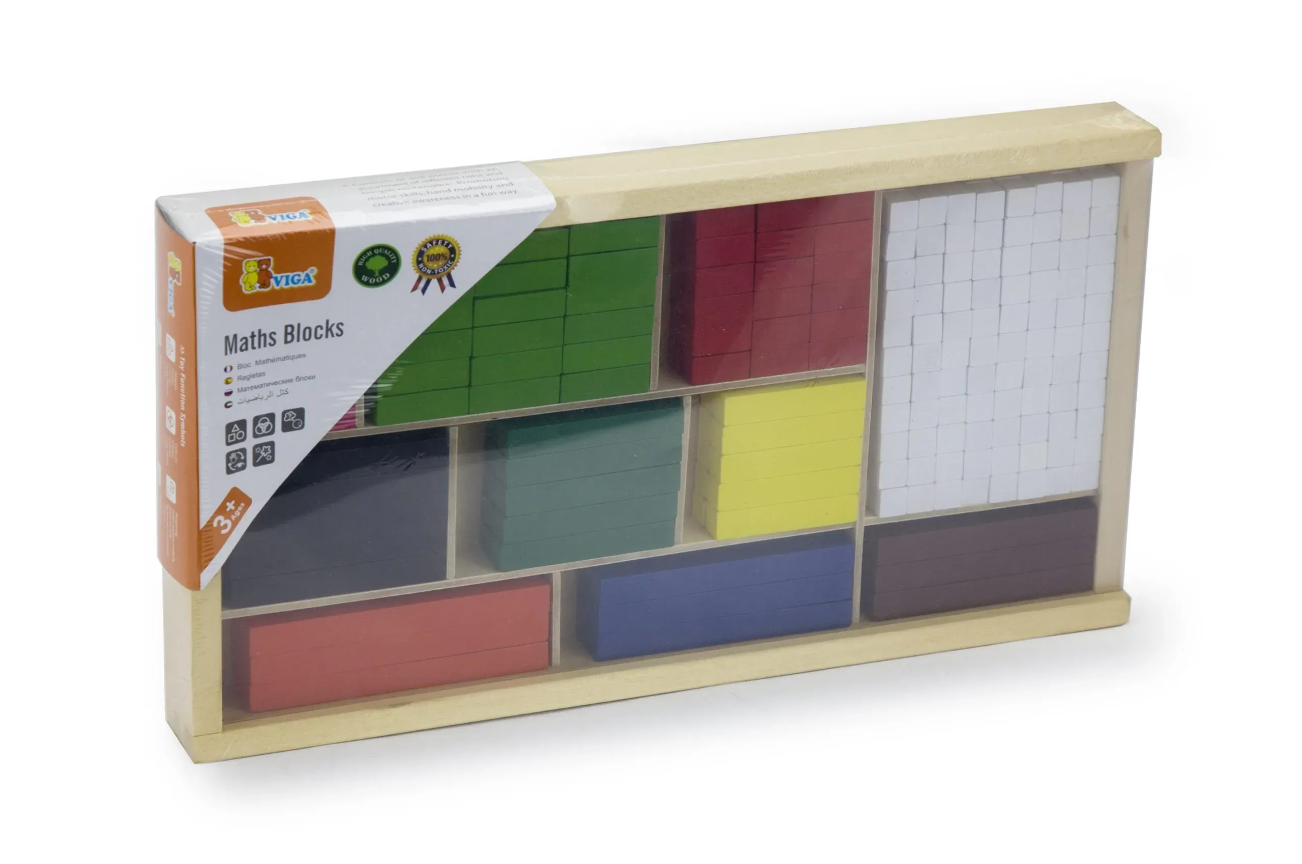 viga drvene kocke 308kom - slika 2