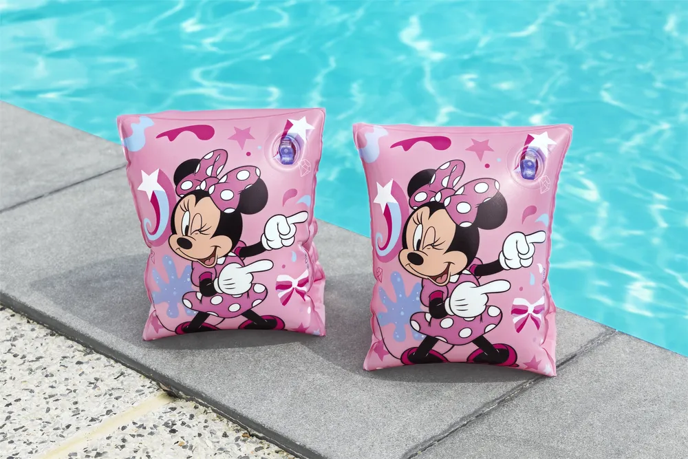 bestway 32237 narukvice na napuhavanje minnie - slika 3