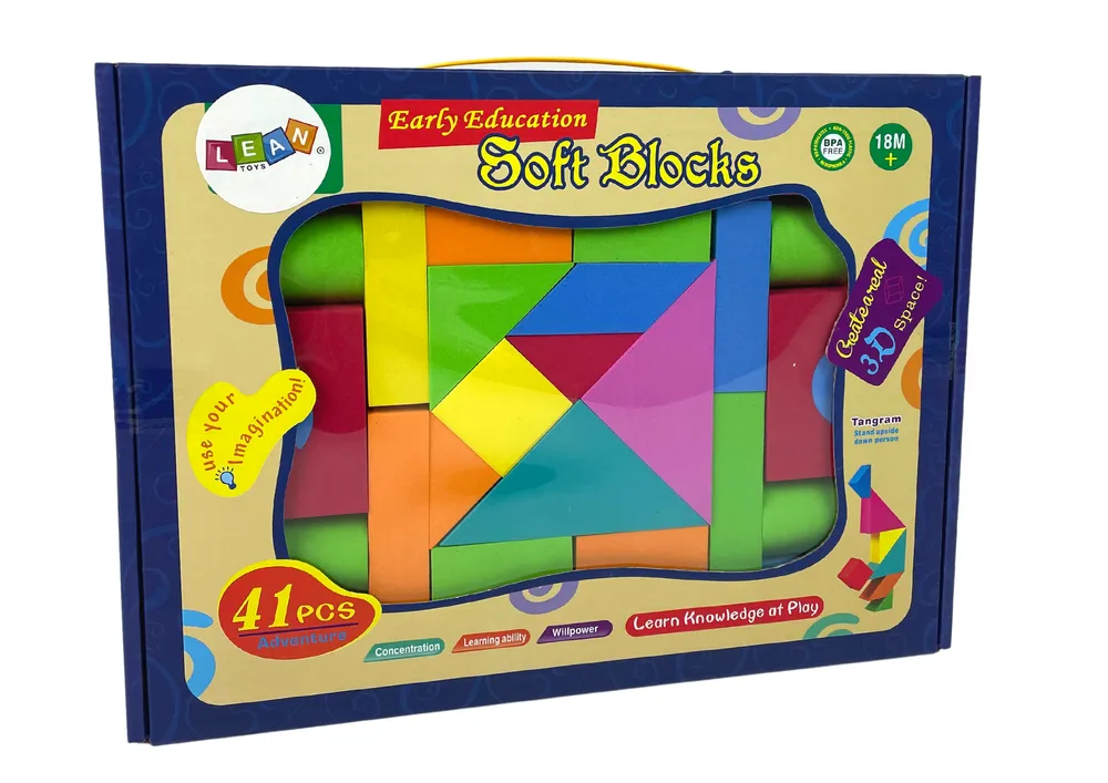 kreativne šarene kocke od pjene 41 komada - slika 4