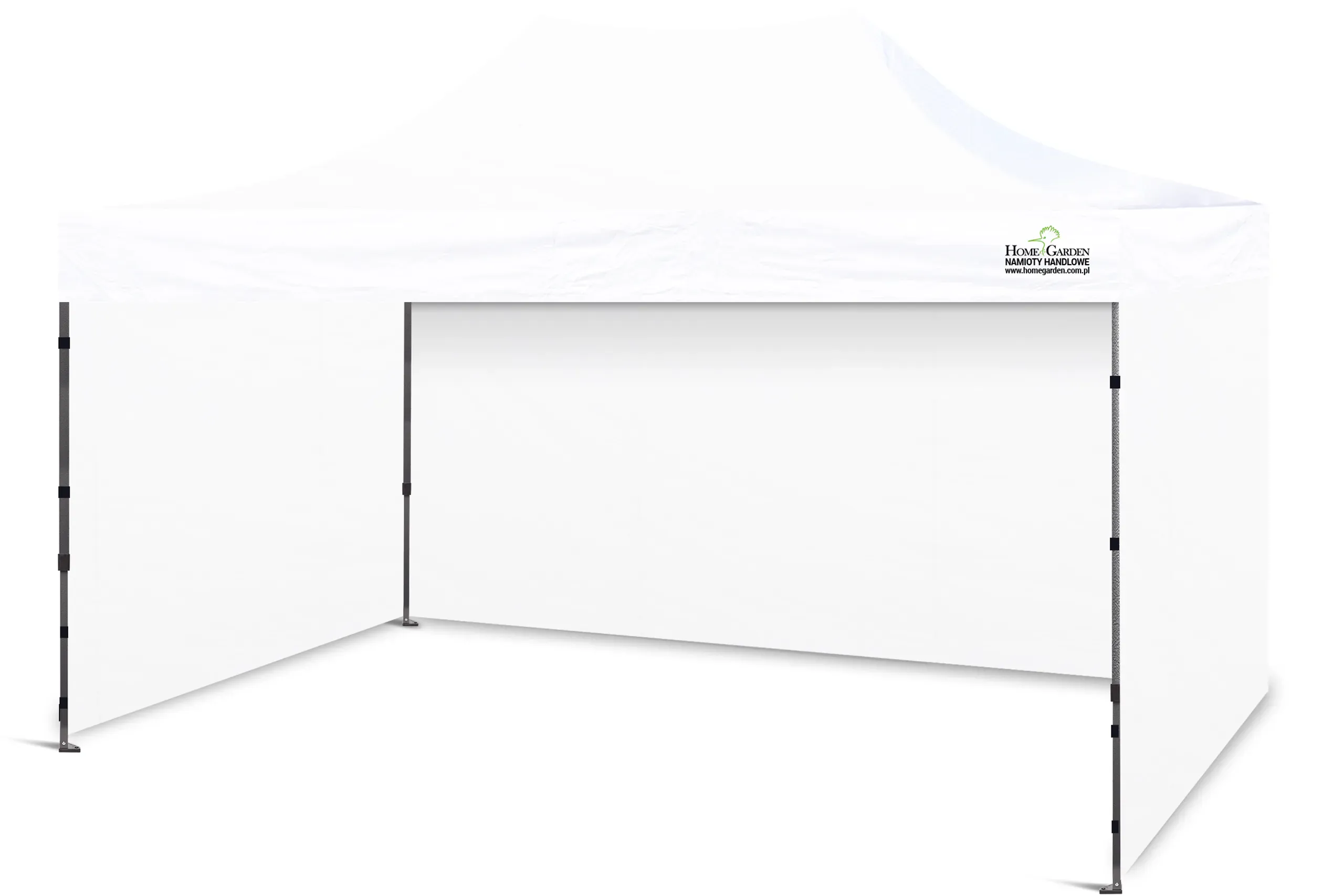 komercijalni šator 450 x 300 cm bijeli - slika 2