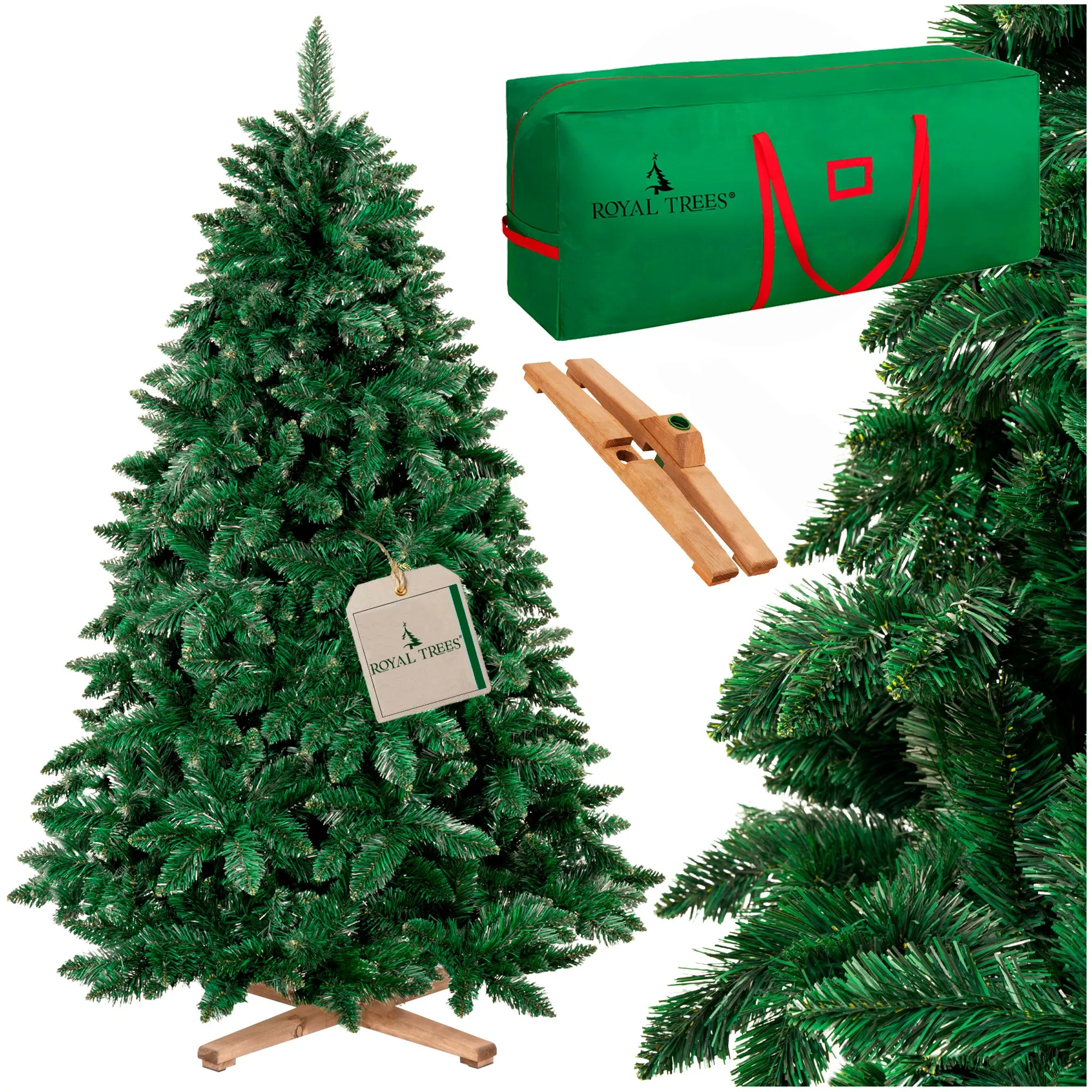 royal trees umjetna božićna jelka šumski bor premium 180 cm - slika 10