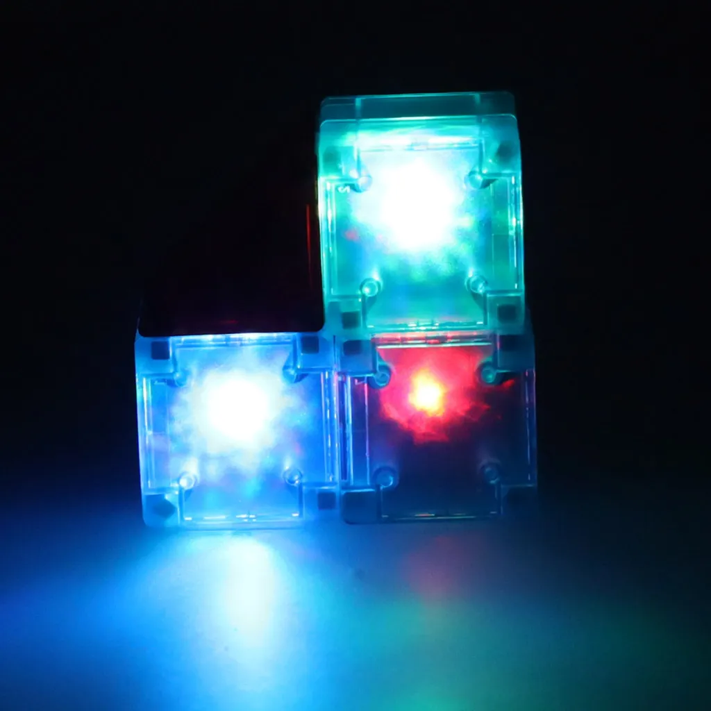 3d magnetne kocke led svjetleće 64 el. - slika 10