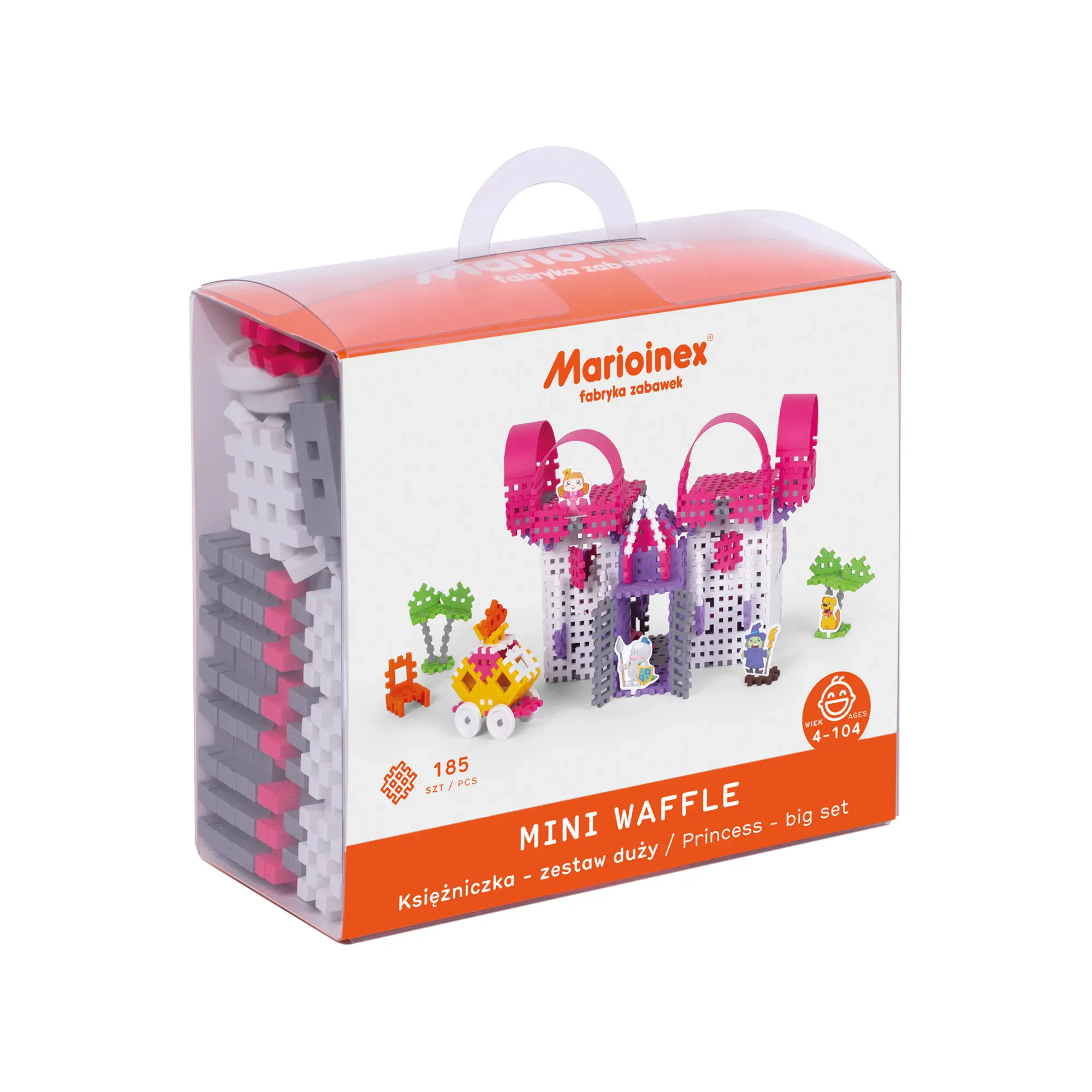 marioinex set waffle kockica princeza 185kom. - slika 2