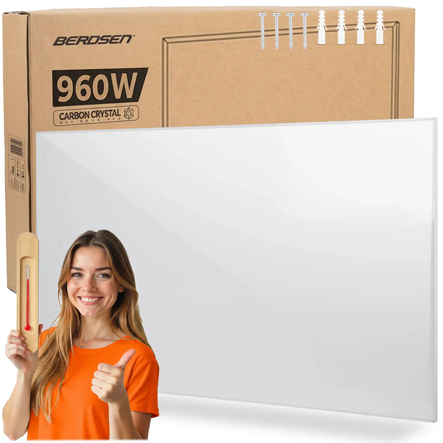 infracrveni grijač 960 w berdsen bd-988 - slika 2