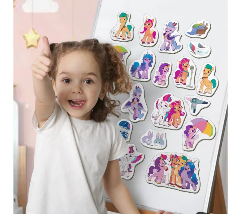 my little pony friends set magneta rozi - slika 5