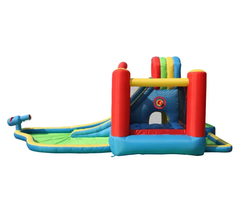 happy hop vodeni tobogan water fun s bazenom - slika 5