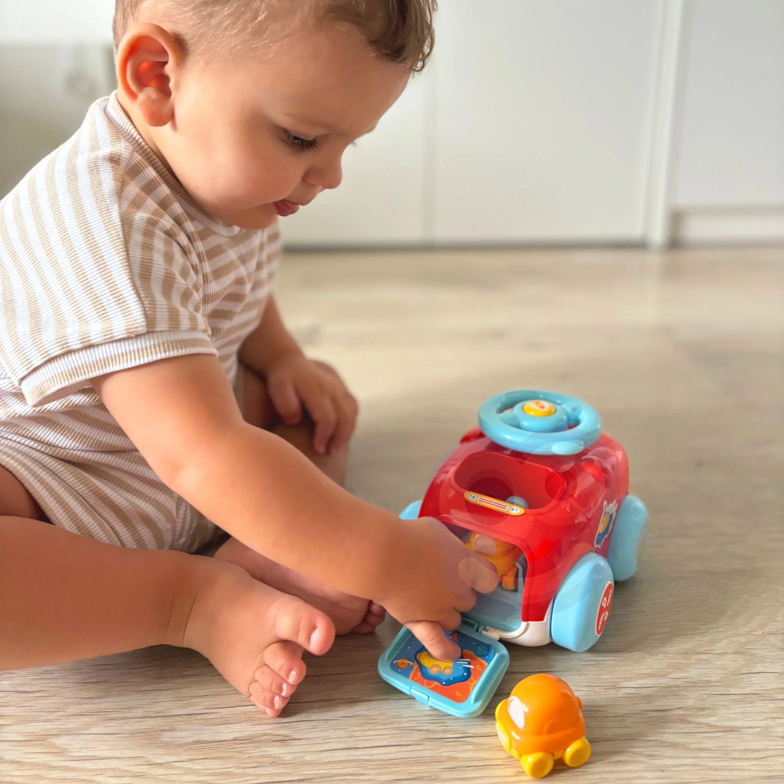 woopie baby katapult za bacanje autića - slika 4