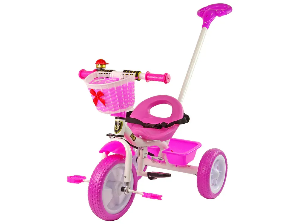 dječji tricikl pro100 rozi - slika 2