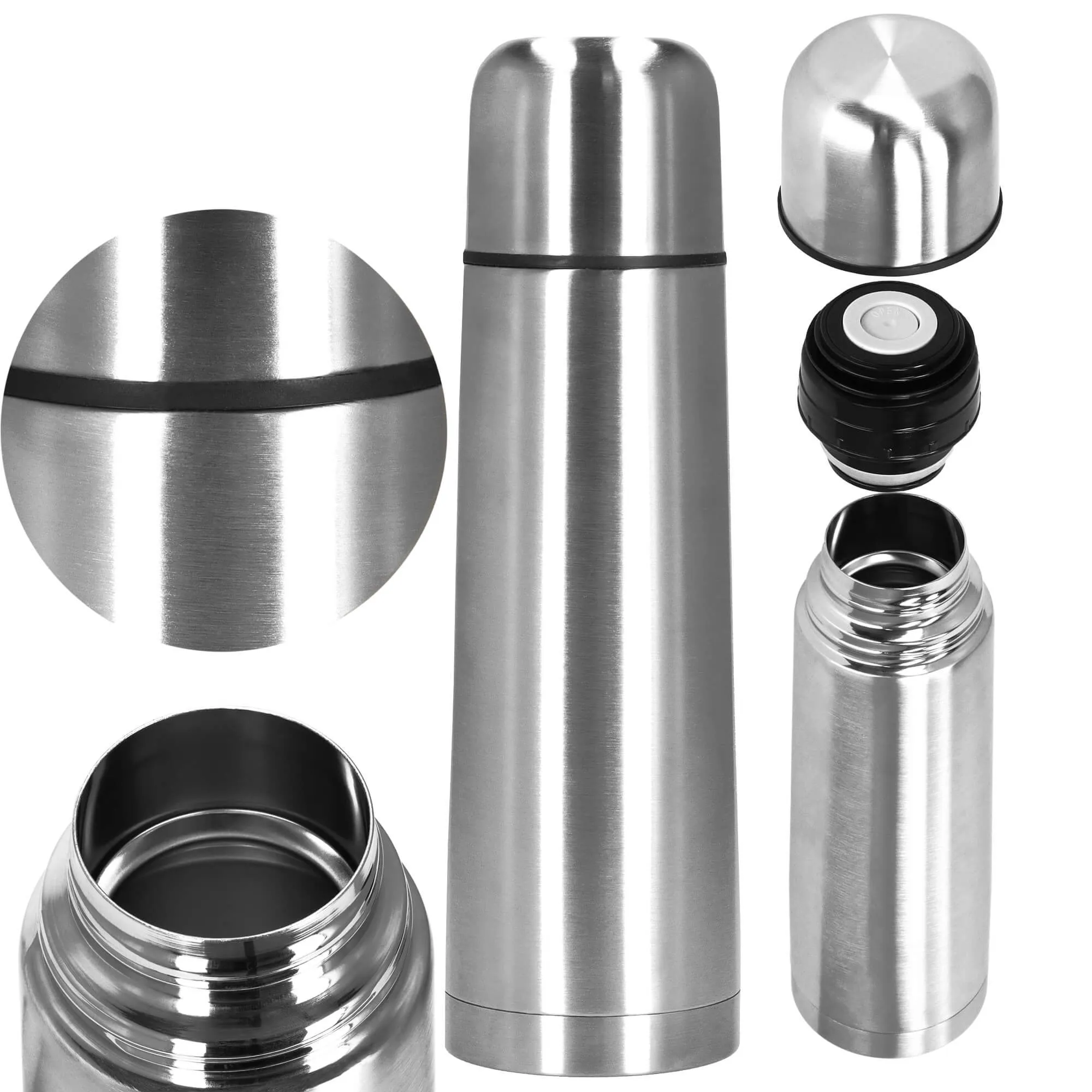 termos 1000 ml srebrna - slika 3