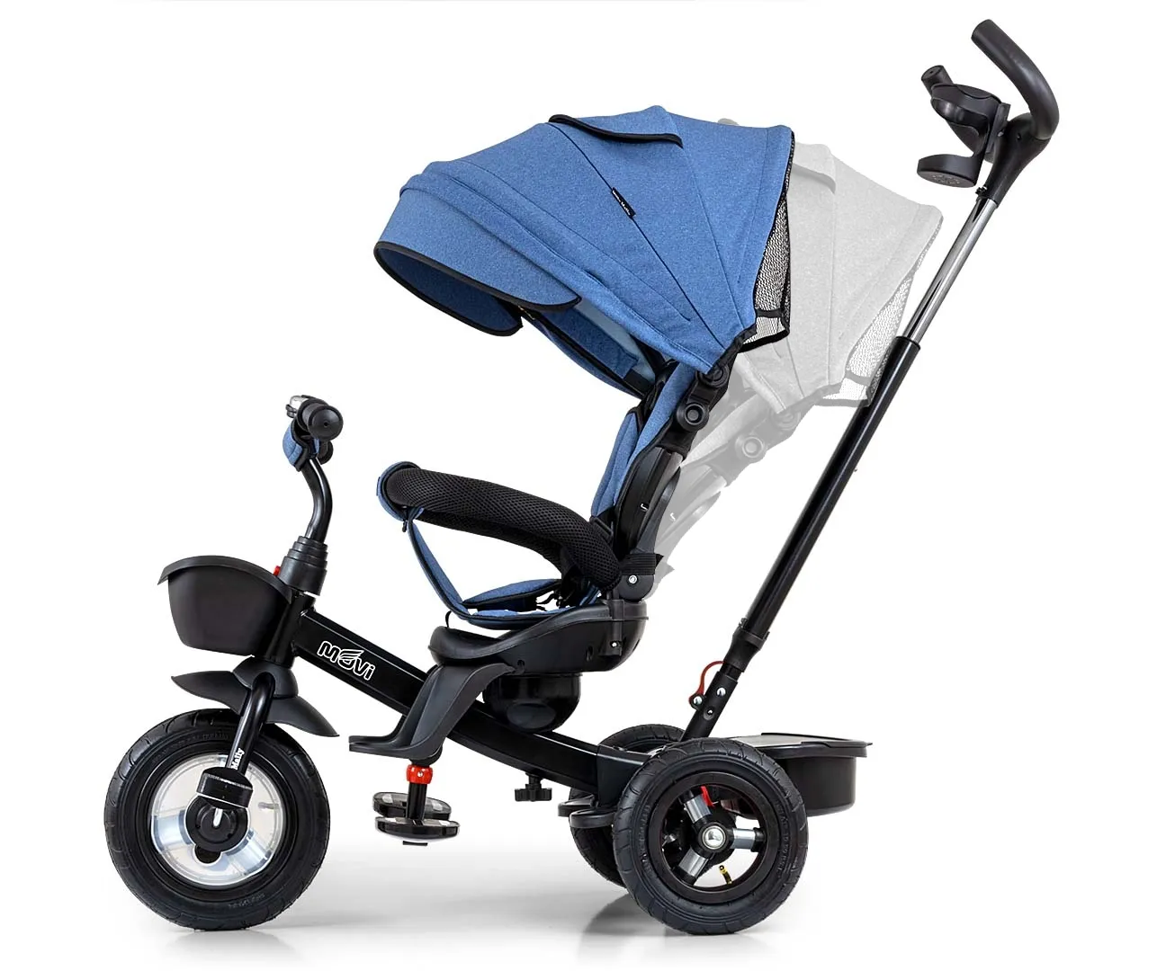 movi tricikl za djecu – traper stil - slika 4