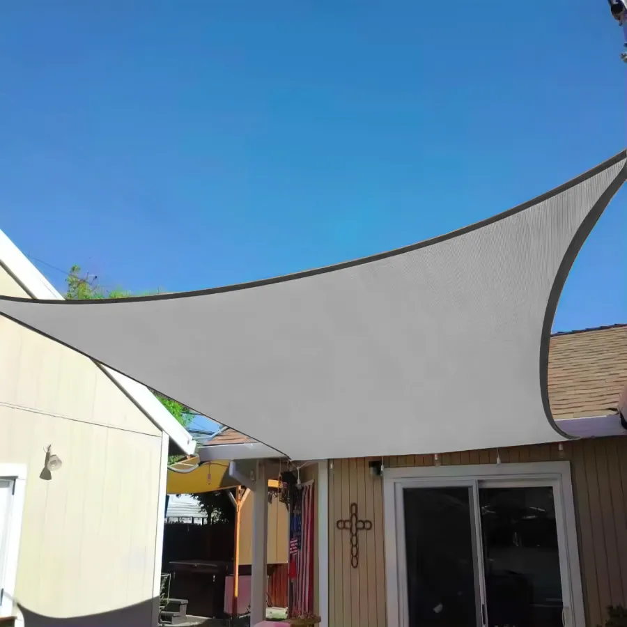 modernhome suncobran jedro - sivo - 4 x 4 m - slika 3