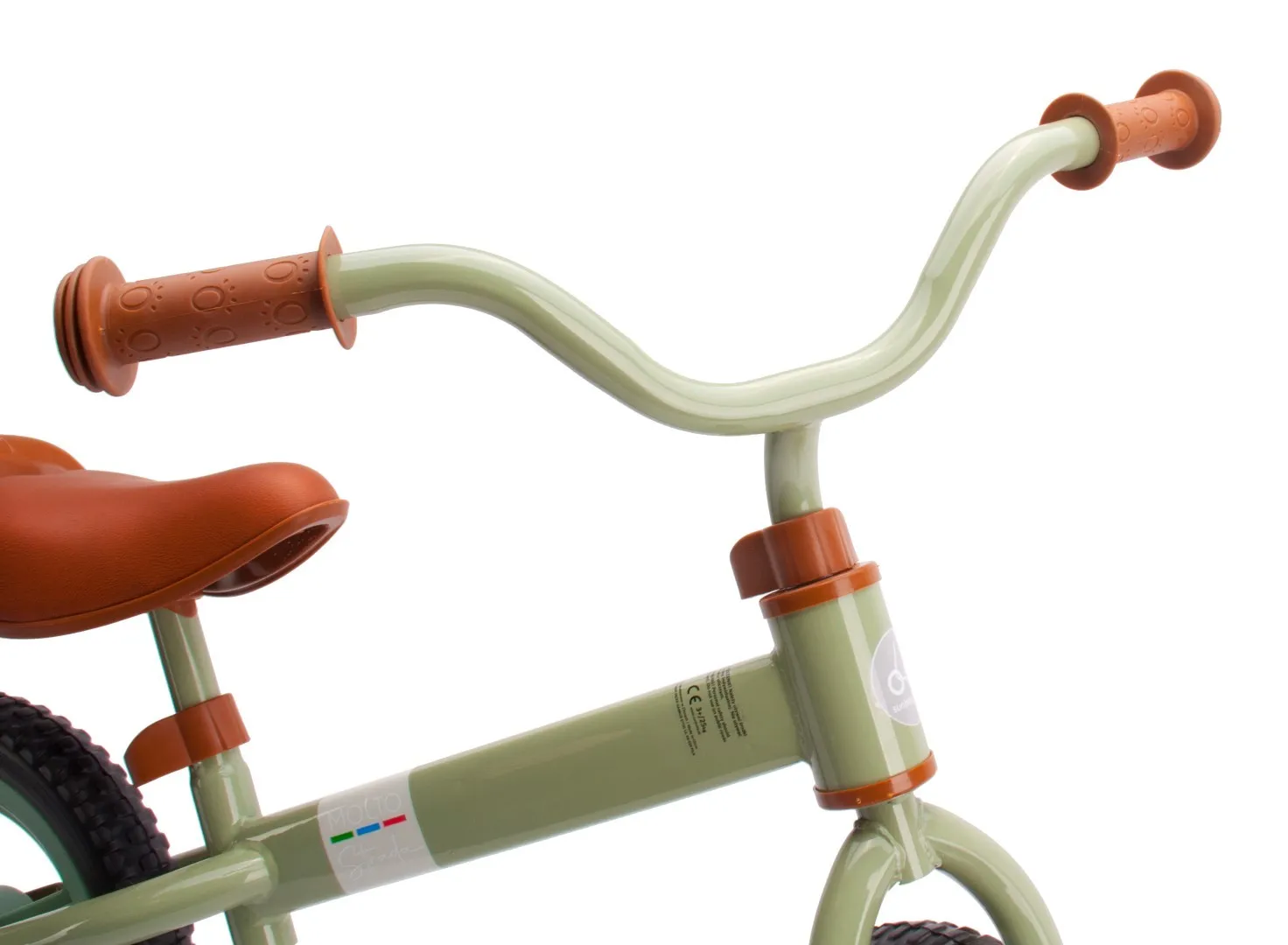 dječji bicikl bez pedala strada zeleni 12" - slika 6