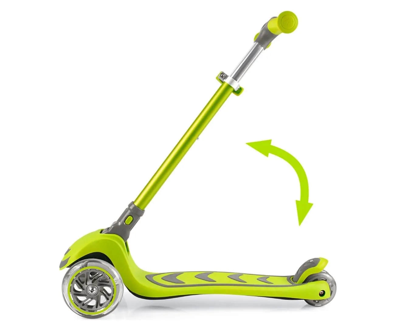 milly mallydječji romobil na 3 kotača boogie zeleni - slika 6