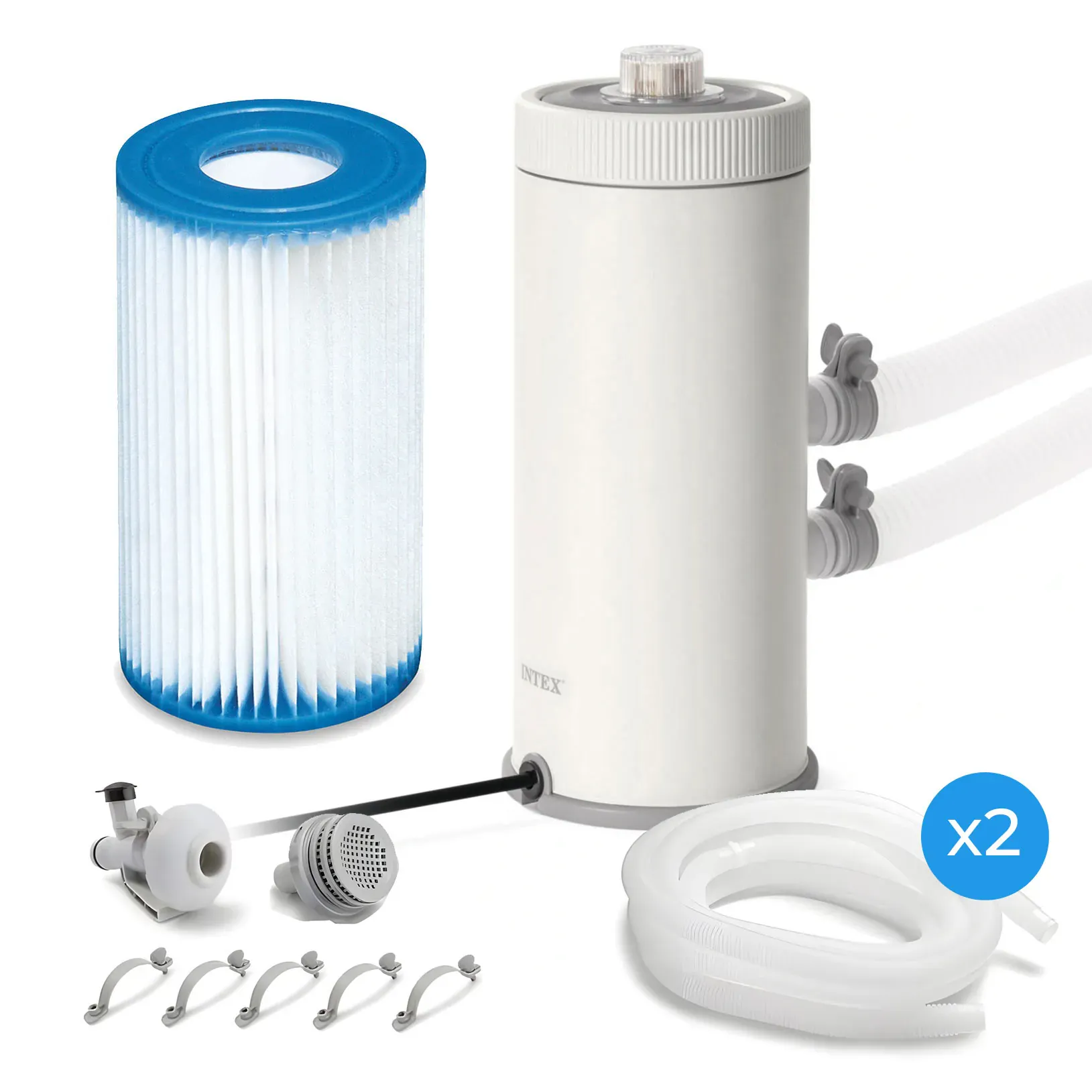 INTEX 26638 pumpa za filtraciju bazena – 3785 L/h s filtrom i priborom za montažu - Pribislavec