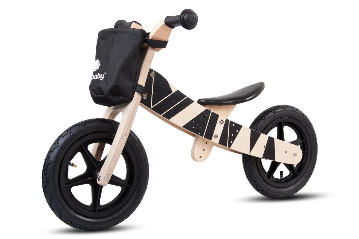 dječji tricikl 2u1 twist plus samoa black edition - slika 9