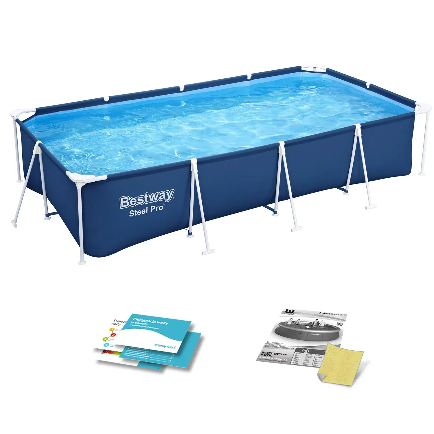 bestway vrtni bazen 400 x 211 x 81 cm 4u1 - slika 2