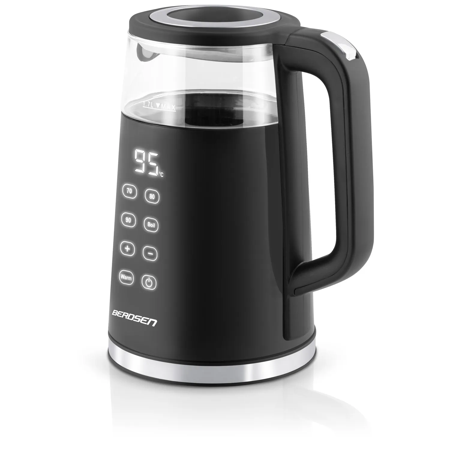 berdsen bd-707 električno kuhalo za vodu 1,7 l crno - slika 5