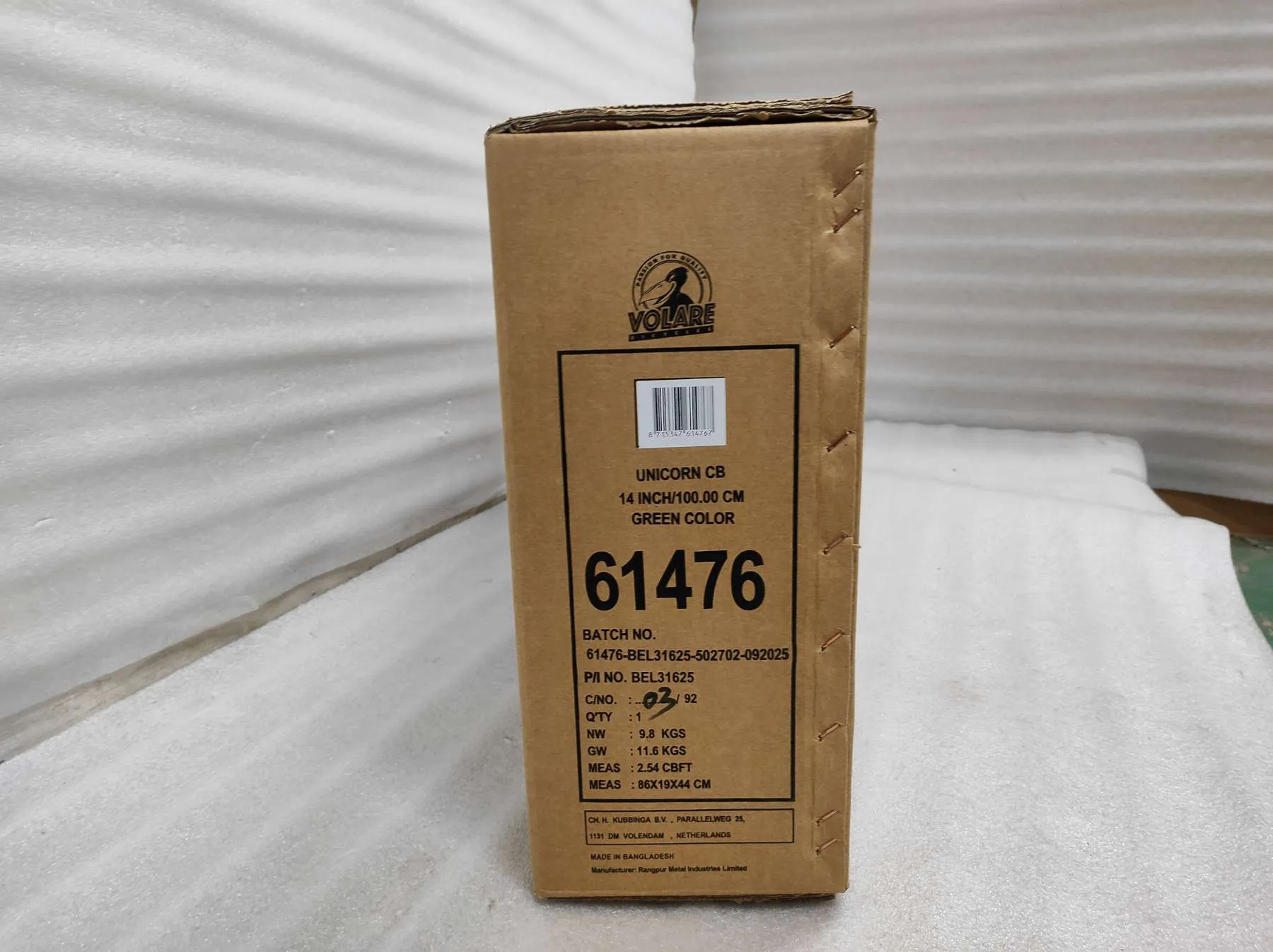 volare dječji bicikl unicorn 14″ zelene boje - slika 13