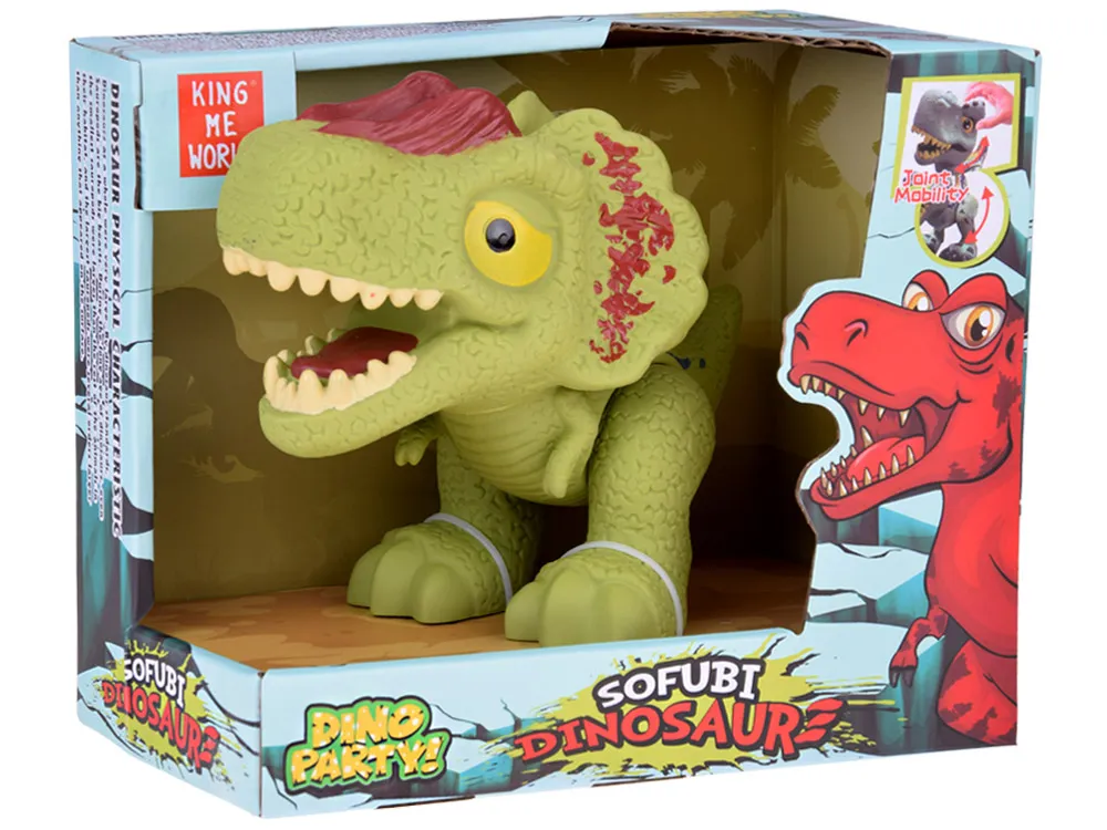 figurica dinosaura dilophosaurus s pokretnim udovima - slika 8