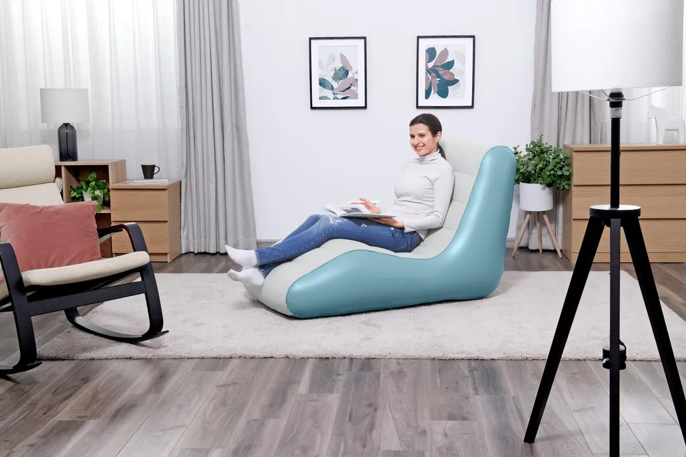 bestway fotelja na napuhavanje, bijela - slika 8