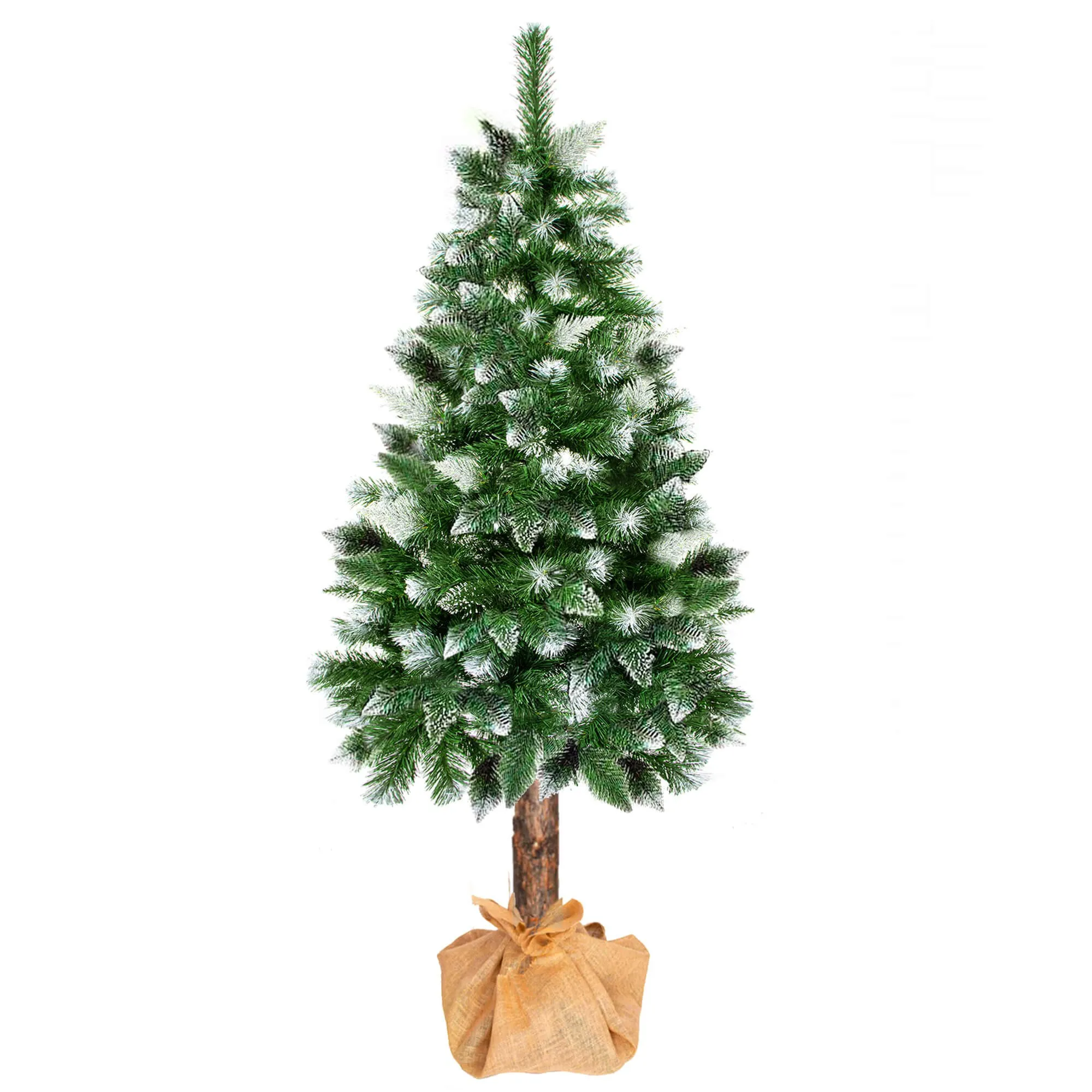 umjetno božićno drvce – dijamantni bor na panju 220 cm - slika 4