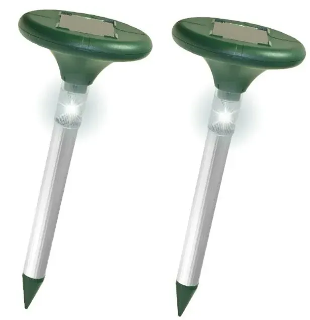 solarni odvratnik krtica led 2 kom - slika 2
