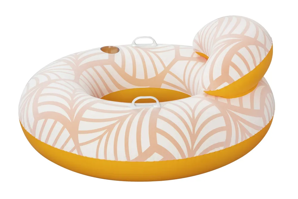 bestway 43643 fotelja na napuhavanje 118cm narančasta - slika 5
