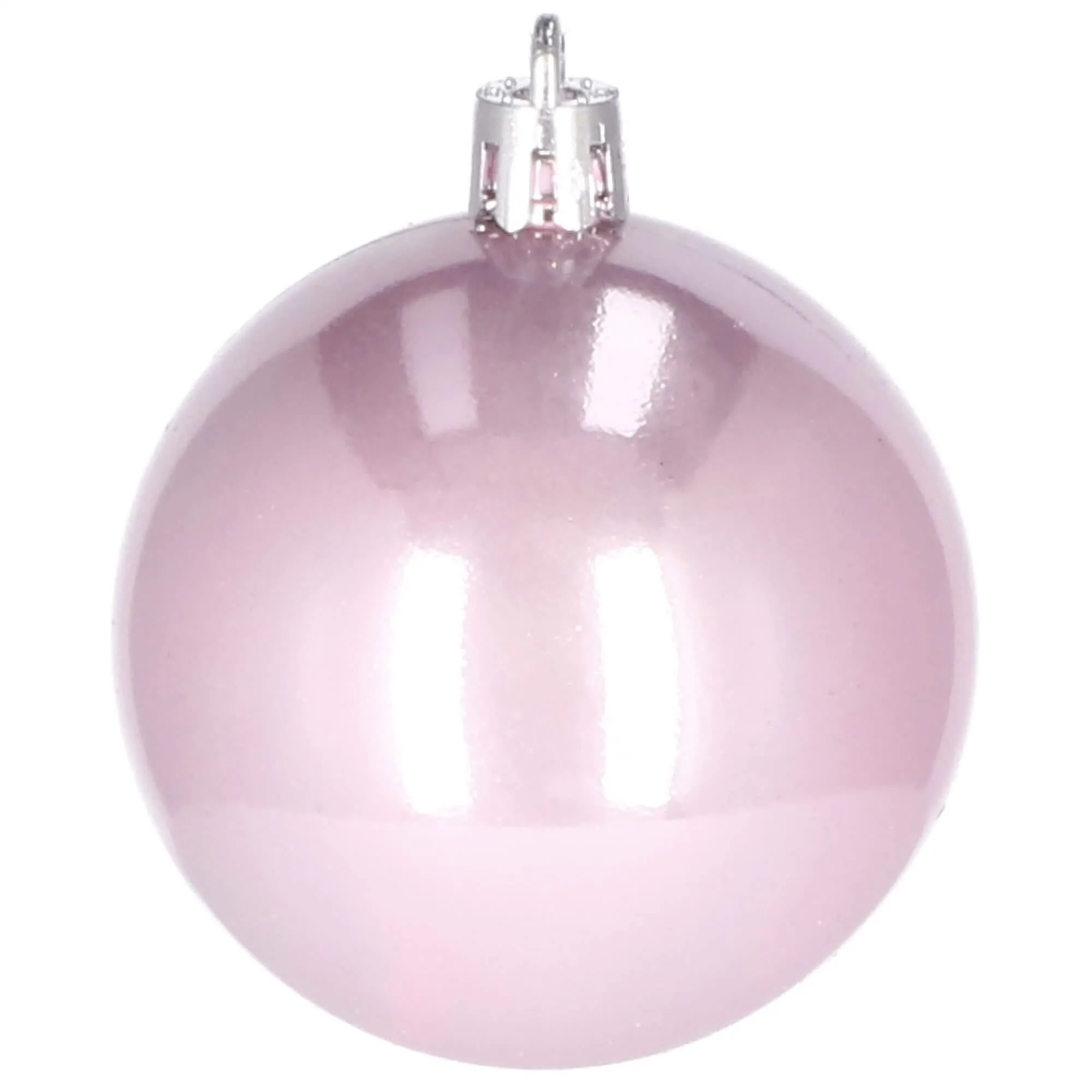 božićne kuglice 4 / 5 / 6 cm – set 30 komada nijanse roze - slika 10